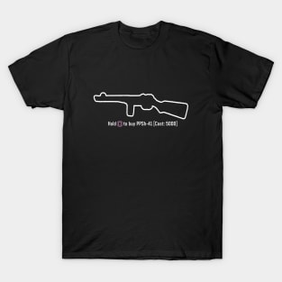 Zombies - PPSh41 Wall Gun T-Shirt